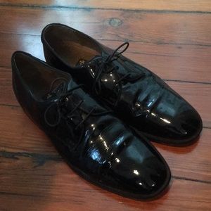 Stacy Adams Lace up tuxedo shoes